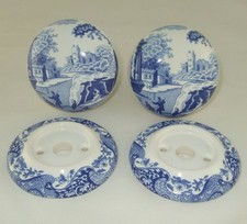 Spode Blue Italienischer Türknauf Boxed Set (2 Knöpfe) 