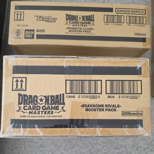 DRAGON BALL SUPER MASTERS FEARSOME RIVALS DBS-B29 CASE SEALED