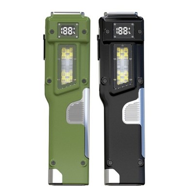 Tactically Pen Clip Light Rechargeable Flashlights Adjustable Work Light