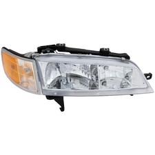 Right Side Headlight For Honda Accord 1994-1997 Halogen W Bulb With Corner Lamp