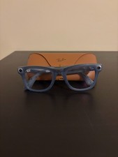 Ray-Ban Meta Smart Glasses Gen 2 Limited Edition Transparent Blue Frame