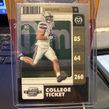 2022 Contenders Optic Draft Picks Trey McBride #15 Rookie College Ticket RC