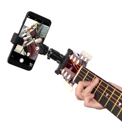 Guitar Head Holder Mount for Live Broadcast Teaching Video Recording Android ...