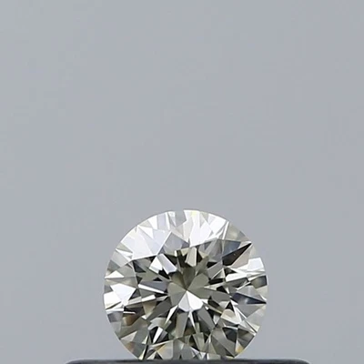 0.20 Ct Diamant Naturel Certifié GIA Grade M/VS2 Rond Coupe Brillant - Photo 1/4