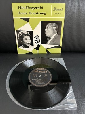 LOUIS ARMSTRONG & ELLA FITZGERALD-10''-Vinyl: NM/Cover: VG++/ 1st.Press 1959-MONO