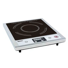 Adcraft IND-A120V Single-Burner Countertop Induction Cooker Ceramic Glass Sur...