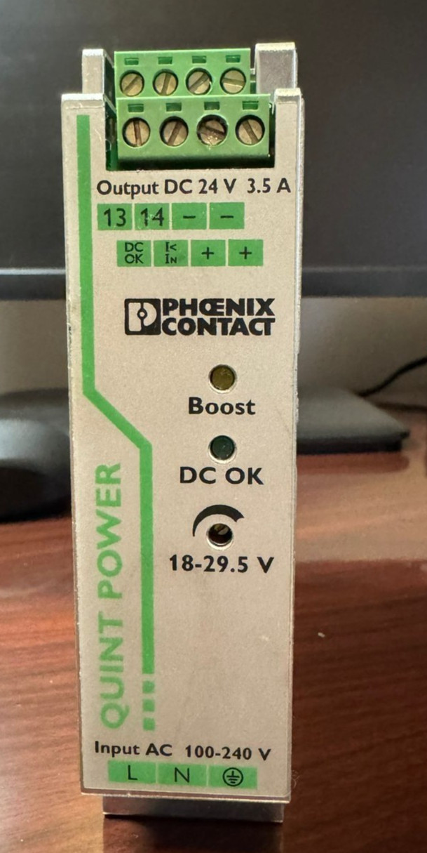 PHOENIX CONTACT - QUINT-PS/1AC/24DC/3.5 POWER SUPPLY, AC-DC, 24V, 3.5A