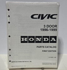 1996 1997 1998 1999 Honda Civic Hatchback Parts Catalog Manual First Edition 1996 1997 1998 1999 Honda Civic Hatchback Parts Catalog Manual First Edition