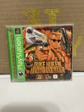 Duke Nukem Time To Kill PS1 Greatest Hits CIB Tested Complete Mature Shooter ☢️
