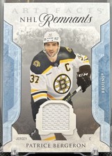 2023-24 Upper Deck Artifacts NHL Remnants Patrice Bergeron Boston Bruins #NR-PB