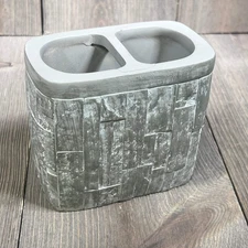 Sweet Home Collection Bathroom Accessories Toothbrush Holder Avalon