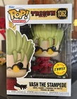 CHASE Funko POP! Animation: VASH THE STAMPEDE #1362  Trigun Series w/ Protector