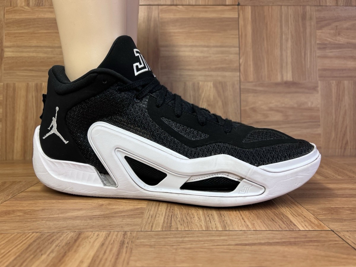 Sz 13 Nike Jordan Jayson Tatum 1 TB Black White FB2863-001 Mens