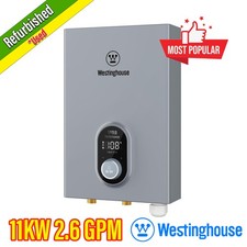 USED* 11kW Tankless Water Heater Electric Instant for WiFi & Amazon Alexa