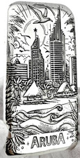 10 ozt 999 Fine Silver Art Bar - ARUBA - ADAMO TECHNE - Limited Edition 102.40 per troy oz