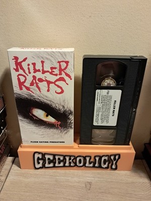 Killer Rats VHS (2002 DEJ Productions) Horror Ron Perlman