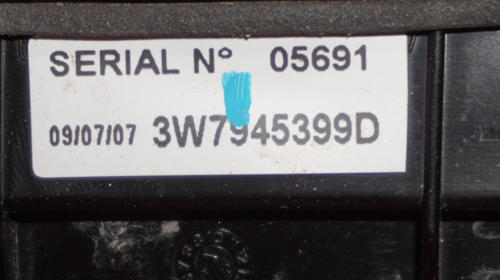 Bentley Continental GT 2011-2015 REAR Trim molding P/N 3W7945399D