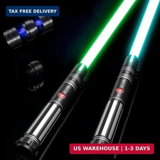 Dueling Light Saber FX Lightsaber 2 Pack Rechargeable 24 Colors 6 Modes Sounds 2