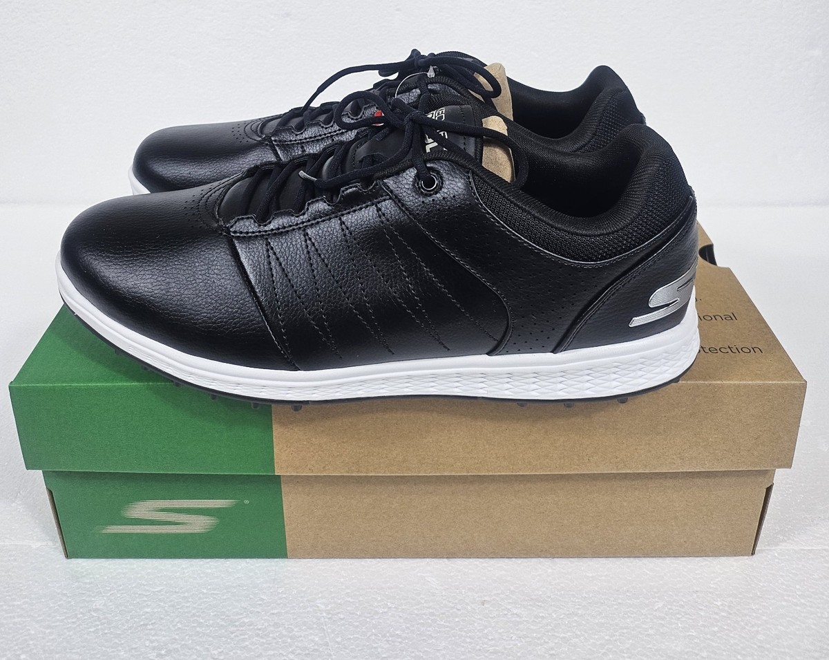 Skechers GO GOLF‎ Pivot Mens Black Water Repellent Golf Shoes 54545EWW 11.5 Skechers GO GOLF Pivot Men main image 4