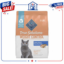 Blue Buffalo Healthy Weight Adult Chicken Dry Cat Food 11 lb Bag