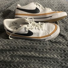 Nike Court Legacy GS White Black Desert Orchard DA5380-102 Youth