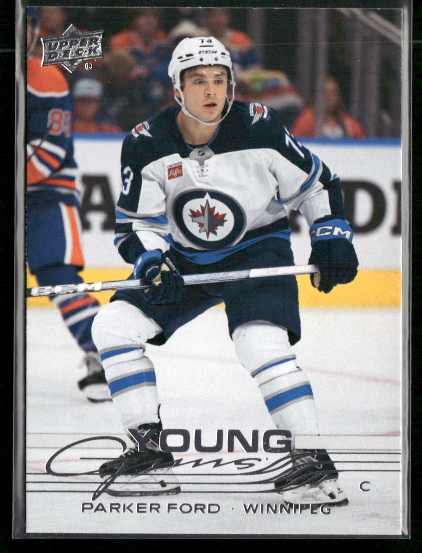 2025-26 Upper Deck Parker Ford Young Guns RC #246 Winnipeg Jets