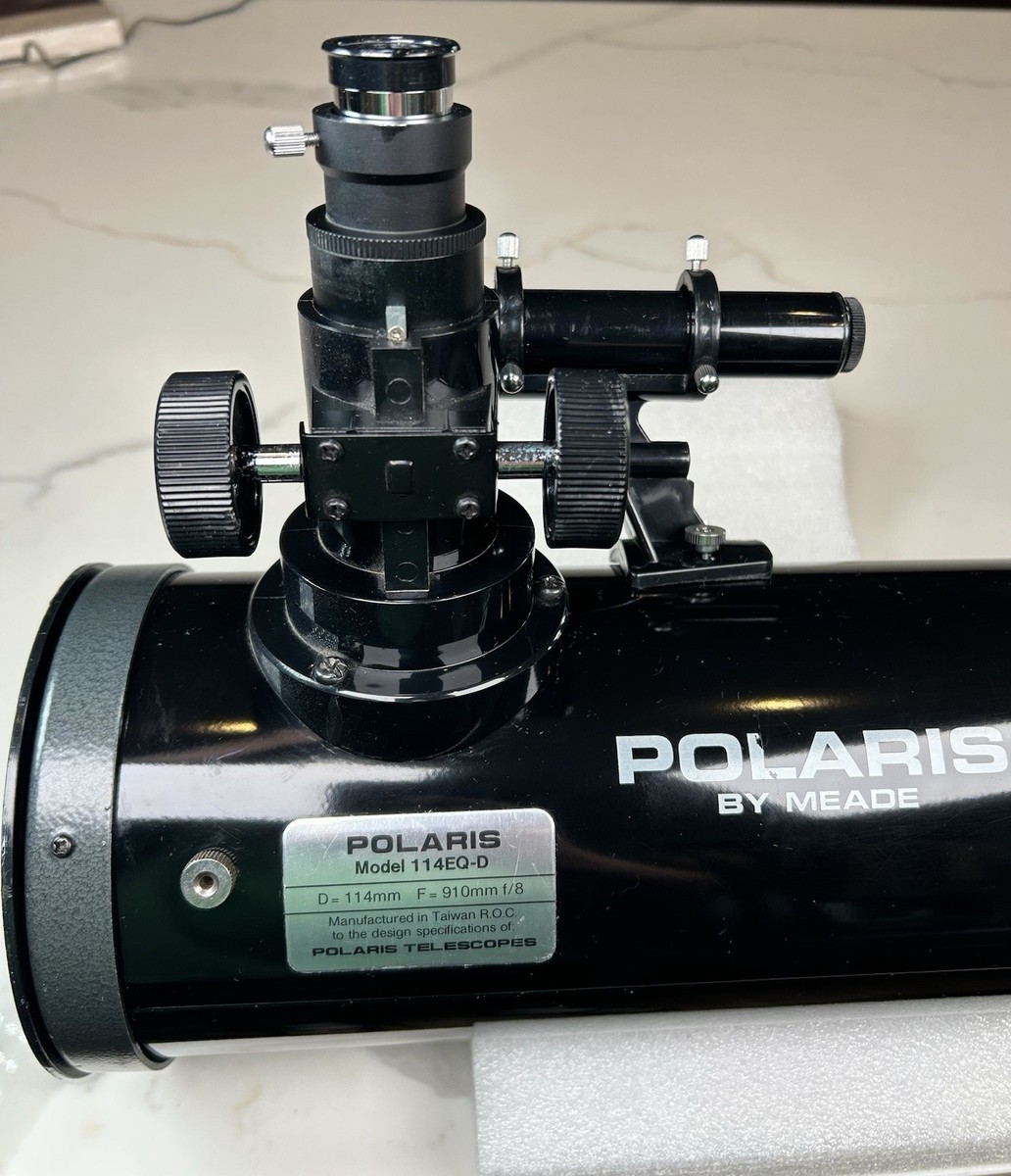 Meade Polaris 114EQ-D Reflector Telescope 114mm Aperture | eBay