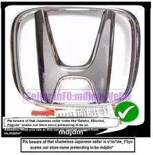 Genuine Honda Front H Emblem Badge Chrome 75701-sm4-900 Fits 97-01 Prelude