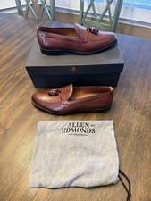 NEW Allen Edmonds "Schreier" Men's Tassel Loafers 11.5 B Oxblood DISCONTINUED