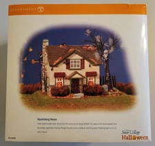 DEPARTMENT 56 HALLOWEEN VILLAGE HAUNTSBURG HOUSE NEW