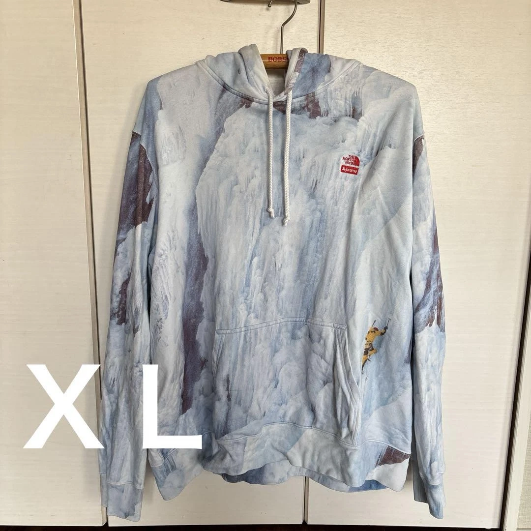Sweat à capuche homme Supreme XL Vhtf North Face Ice Crime Collaboration emblématique streetwear