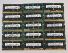 LOT OF 15 Samsung 4GB 2RX8 PC3-10600S SODIMM Laptop Memory DDR3