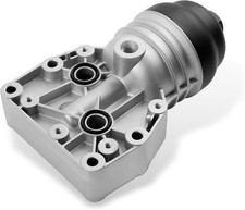 Aluminum Engine Oil Filter Housing Assembly Fit for 2020-2023 Hyundai Sonata wit