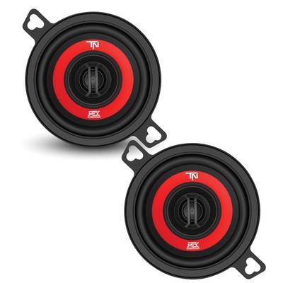 MTX TERMINATOR35 3.5'' 2-Way 20-Watt RMS 4Ω Coaxial Speakers
