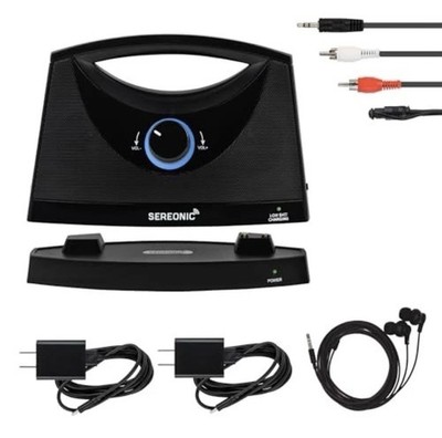 SEREONIC PRO Portable Wireless TV Speakers for Smart TV Without The Blaring