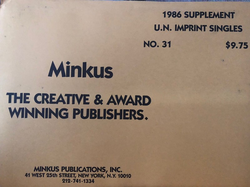 Minkus United Nations 1986 Supplement # 30