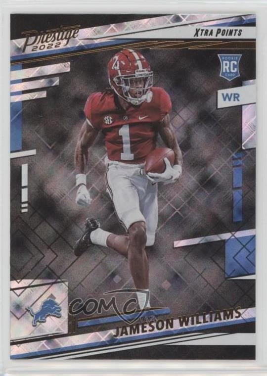 2022 Panini Prestige Rookies Xtra Points Diamond Jameson Williams #307 6o3