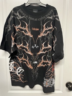 Civil Regime x Bleach Ichigo Kurosaki Oversized Graphic Tee Medium NWT Anime