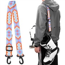 Nylon Adjustable Skiboard Fixed Strap Portable Ski Boots Carrier Handle Straps