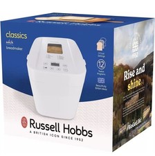 Russell Hobbs Fast Bake Breadmaker with 12 Breadmaking Functions 3 Crust options