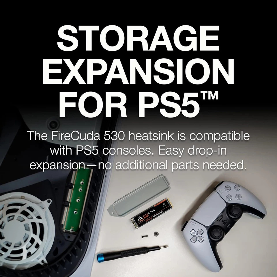 Seagate FireCuda 530 2TB – ZP2000GM30013 – PCIe 4.0 NVMe SSD – 7,200 MB/s - Image 4 of 4