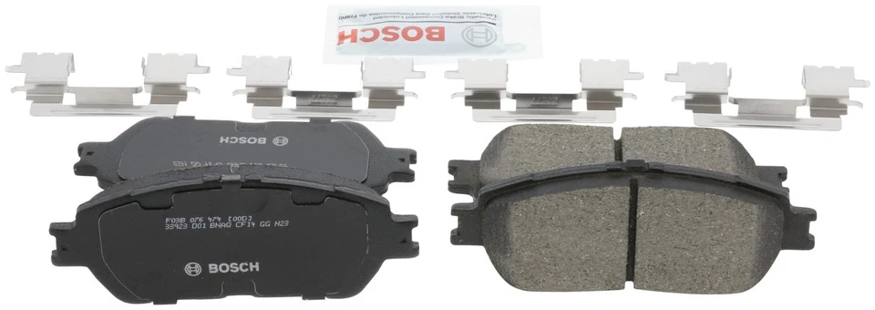 Bosch QuietCast Ceramic Brake Pad and Rotor Kit For 2004-2010 Toyota Sienna Foto 3 de 4