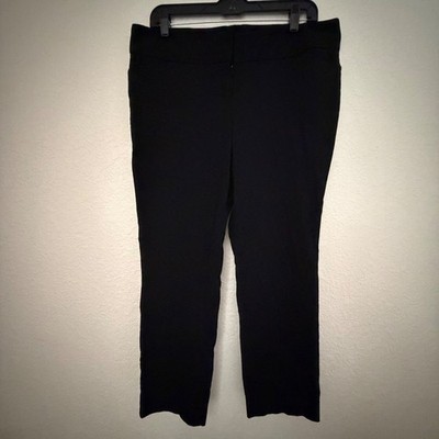 Vintage The Limited Black Dress Pants Size 14 Stretch Professional Trousers
