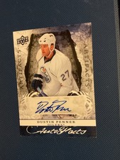 2008-09 Upper Deck Artifacts Dustin Penner AutoFacts Autographed Card