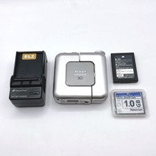 Near Mint - Nikon COOLPIX SQ Compact Digital Camera Silver English OK Japan