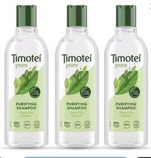 3 X Timotie Pure Purifying Shampoo With Green Tea Extract 300ml 11.10 per litre