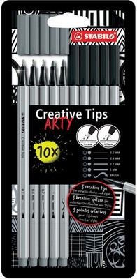 STABILO Creative Tips ARTY SHADING 10er Kartonetui