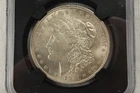 NobleSpirit 1921 Morgan Silver Dollar Original Bag Fragment NGC MS63