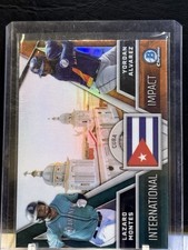 2024 Bowman Chrome Lazaro Montes Yordan Alvarez II-14 International Impact