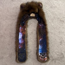 SpiritHoods Grizzly Galaxy Bear Spirit Hood R...